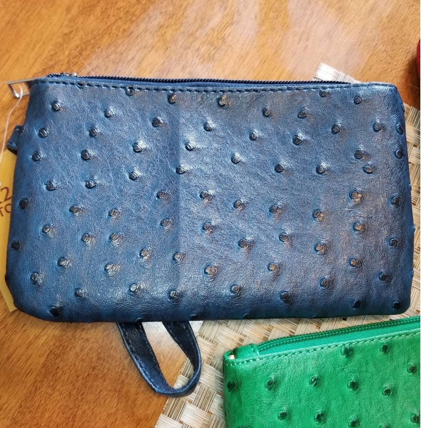 Game Day Navy Wristlet Clutch